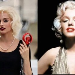 Filme sobre Marilyn Monroe "Garavações Inéditas"  entrou hoje na Netflix