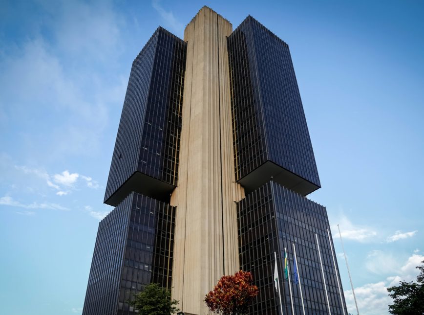 Banco Central do Brasil, fachada externa. Brasília, 02-03-2017. Foto Sérgio Lima/Poder 360.