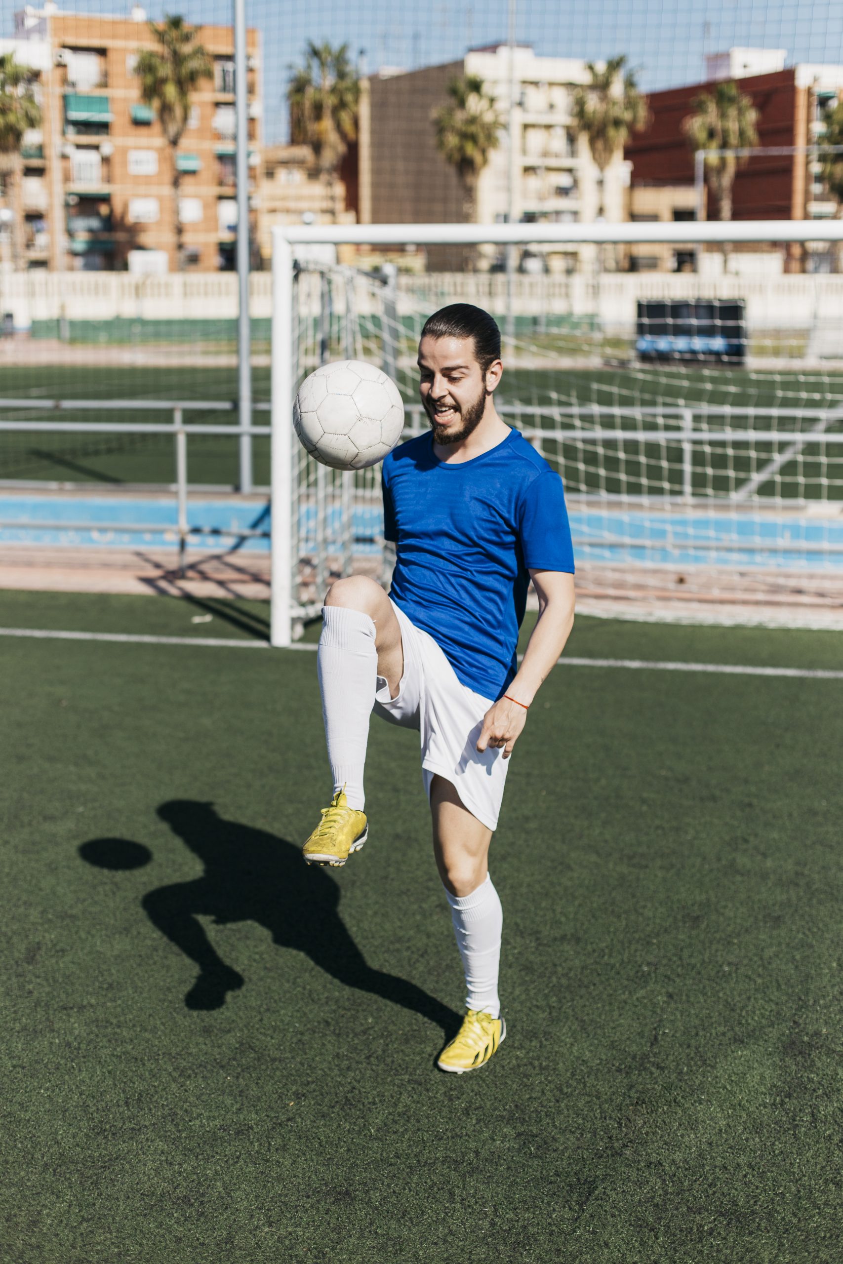 football-player-training