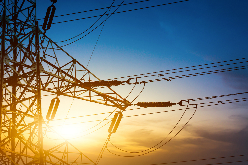 high-voltage-post-or-high-voltage-tower
