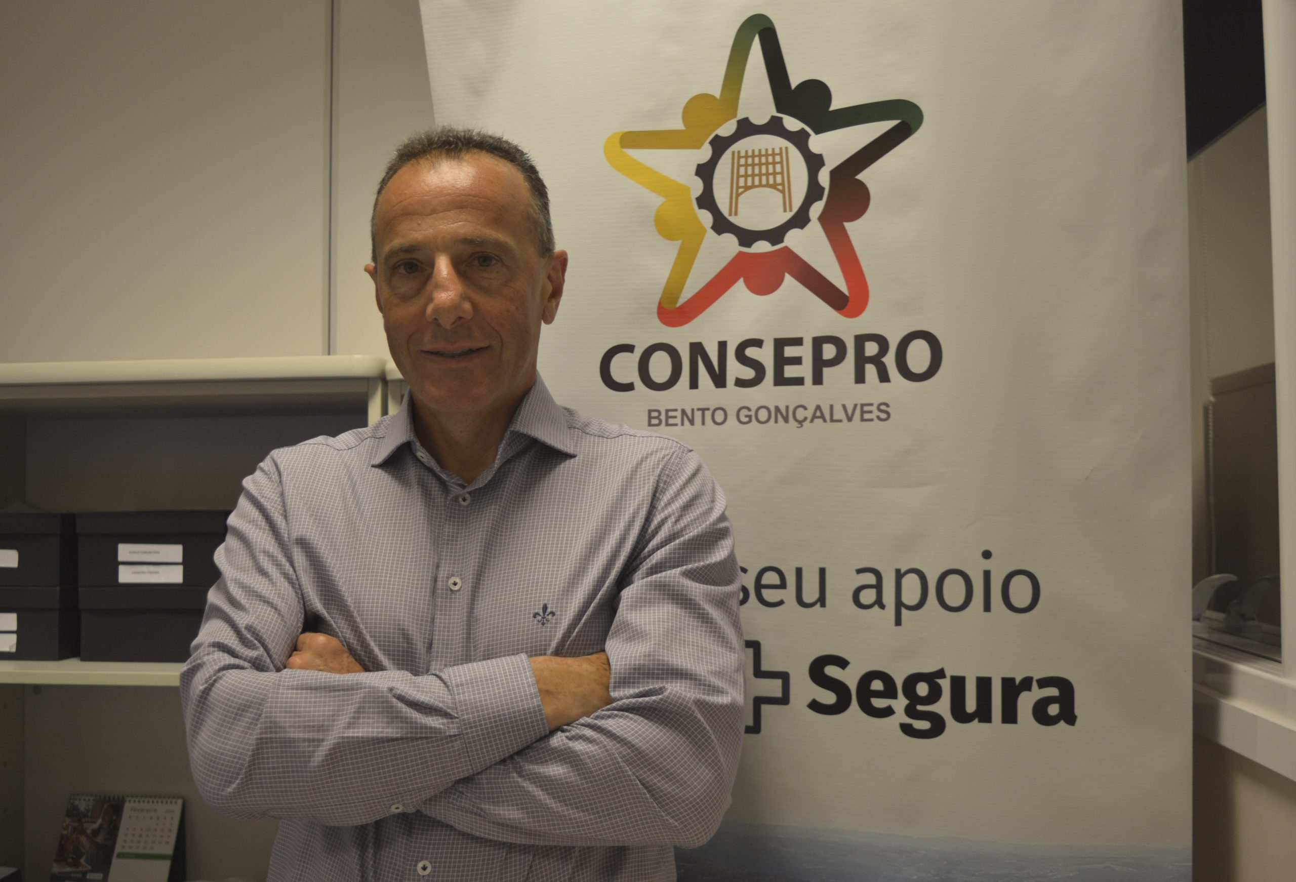 Presidente do Consepro-BG na gestão de 2024, Adriano Marcelo de Bacco - Crédito Alessandro Manzoni, Exata Comunicação