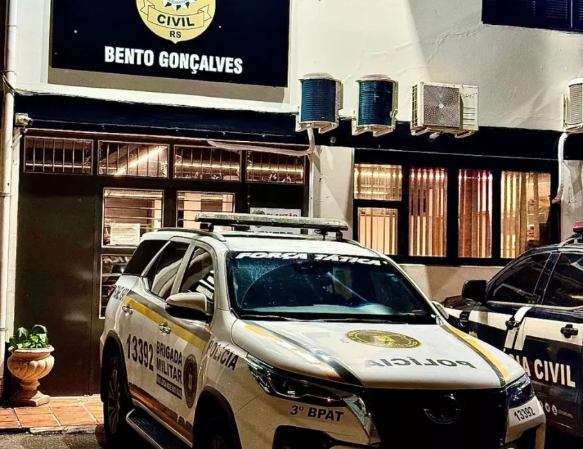 #BentoGonçalves, #Homicídio, #BrigadaMilita,r #SegurançaRS