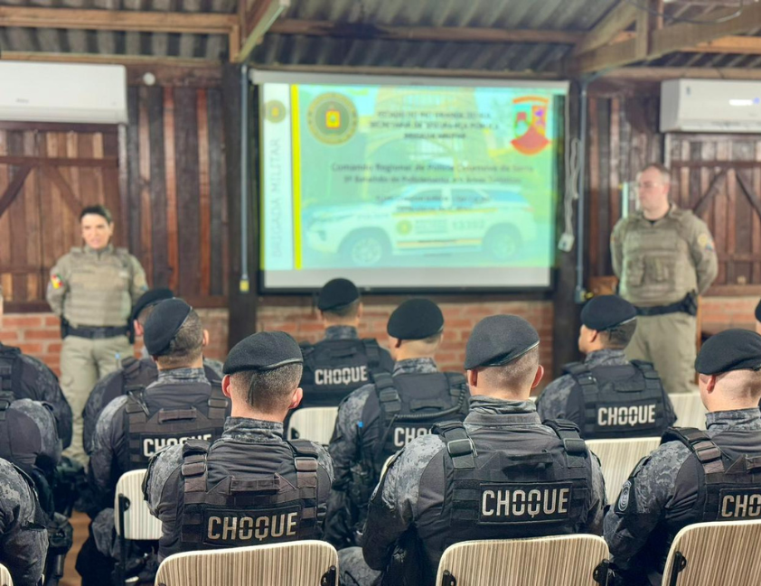 Criminalidade cai em Bento Gonçalves e 3º BPAT registra redução de até 50% em crimes