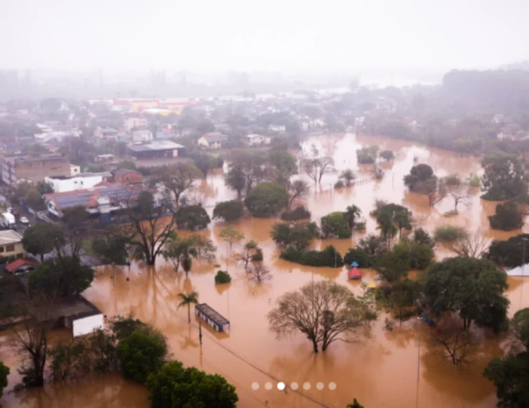 Rio Taquari recua mais de seis metros em Santa Tereza e fica abaixo da cota de inundação