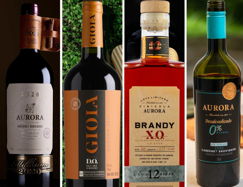 Dia dos Pais inspira experiências enogastronômicas na Vinícola Aurora