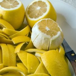 Receitas com casca de limão que tem o efeito de um analgésico