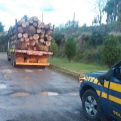 PRF flagra 4 veículos de carga com excesso de peso em 12 horas