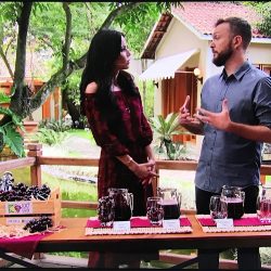 Suco de uva 100% é pauta em programa da Rede Globo