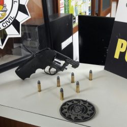 Homem preso por porte ilegal de armas no Ouro Verde