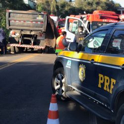 Morre funcionário de empreiteira atropelado na BR-470