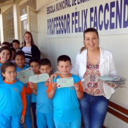 Parceiros Voluntários tem agenda solidária em escolas e entidades do município