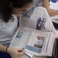 Gazeta na sala de aula: Alunos do Alfredo Aveline se utilizam de reportagem da Gazeta para discutir sobre o excesso do uso de agroquímicos