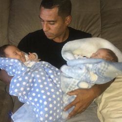 Com esposa internada devido a Covid-19, e gêmeos recém-nascidos, pai precisa de ajuda