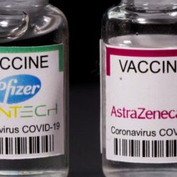 Vacinas da Pfizer e AstraZeneca tem eficácia comprovada já após a 1ª dose
