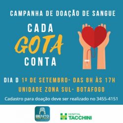 Bento Gonçalves confirma data do Dia D da doação de sangue