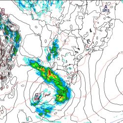 Ciclone extratropical irá se formar sobre RS