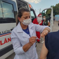 Caravana da Vacina passa hoje no Eucaliptos e Vila Nova