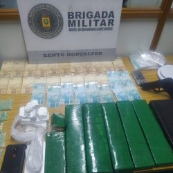 Traficante preso no Pomarosa com ecstasy, cocaína e maconha