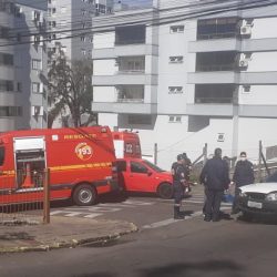 Dois feridos em acidente no bairro Humaitá