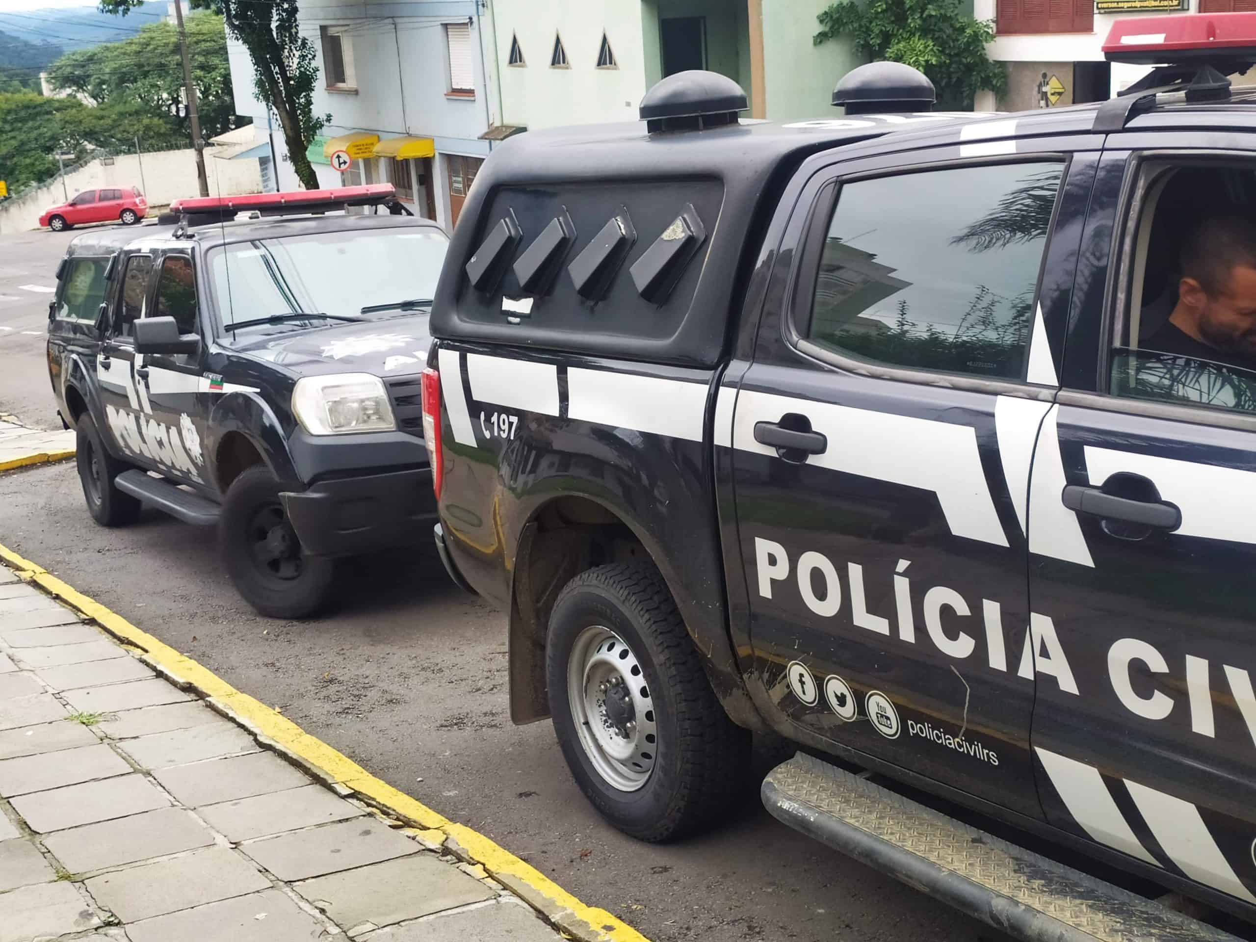 Casal foi preso e levado à penitenciária