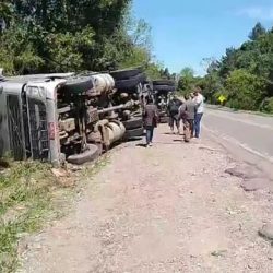 Acidente de trânsito deixa vítima fatal na BR-470 em Barão