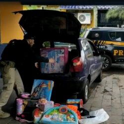 PRF prende duas mulheres com brinquedos e roupas furtados  em lojas de Bento Gonçalves