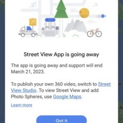  Google Street View vai deixar de existir em  março de   2023