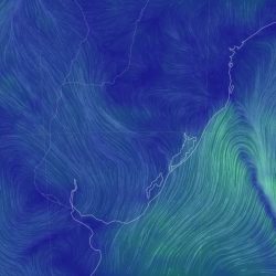Ventos do Uruguai trazem ar frio para o Rio Grande do Sul
