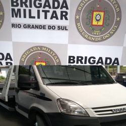BM recupera, em Bento Gonçalves, caminhão roubado