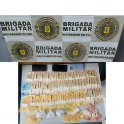 Apreensão de drogas: BM prende dois homens por tráfico em Bento Gonçalves