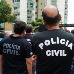 Protesto da Polícia Civil do RS questiona excesso de operações e cobra melhorias salariais