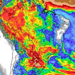 Previsão de chuva frequente para esta semana em todo o Brasil