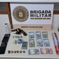 BM prende  traficante com porte ilegal de arma no Conceição