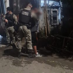 Operação da Brigada Militar na noite de sexta-feira em repressão ao crime