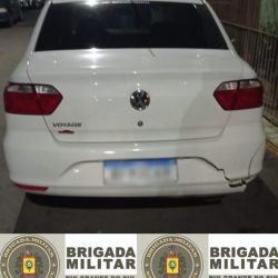 Brigada Militar recupera veículo roubado e apreende adolescente em Bento Gonçalves