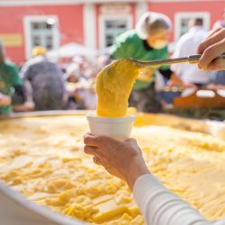 Espaço gastronômico em torno da polenta será destaque no Polentaço de Monte Belo do Sul