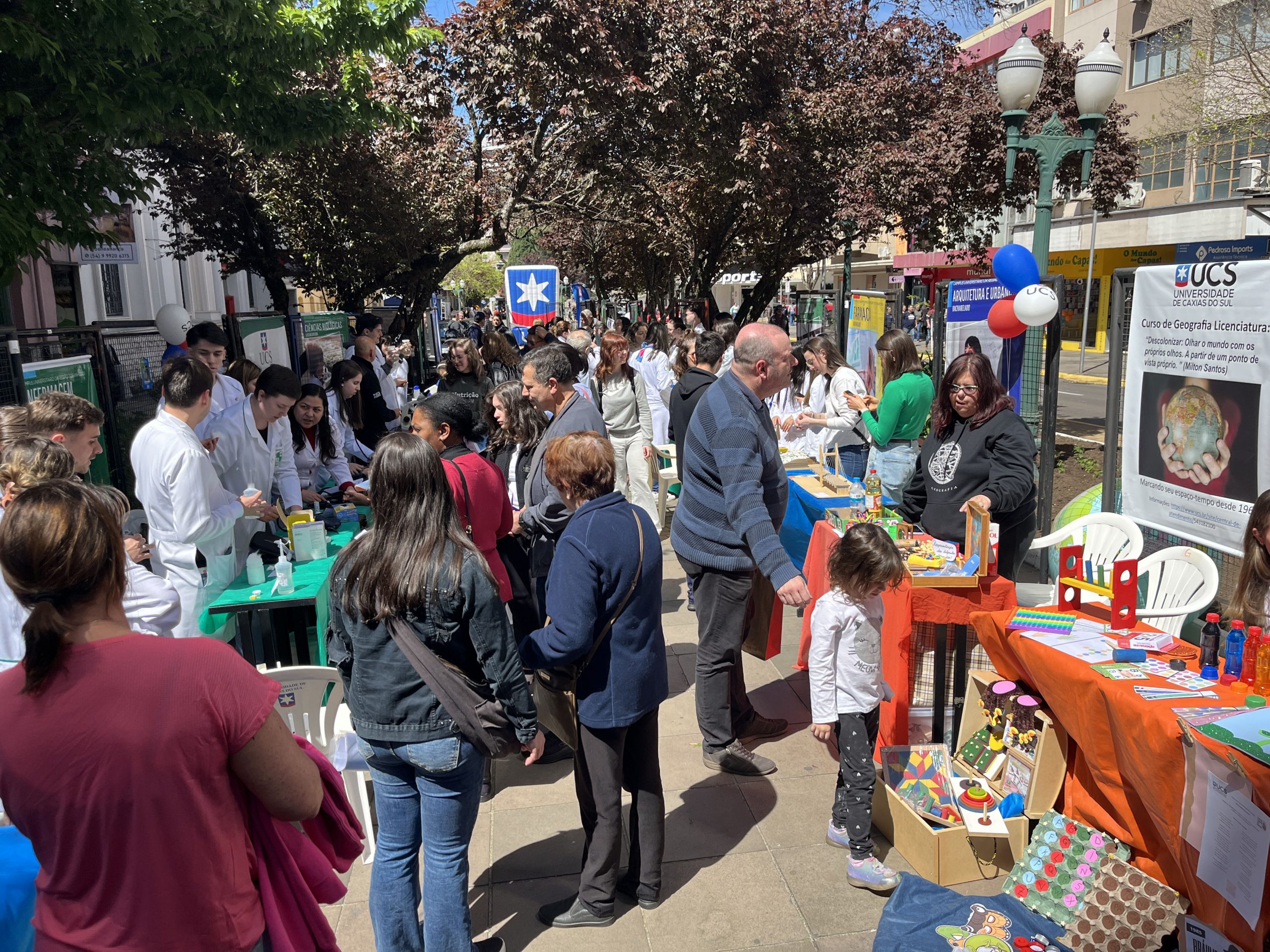 “UCS Comunidade promove atividades, serviços e interação entre universidade e público em Bento Gonçalves”