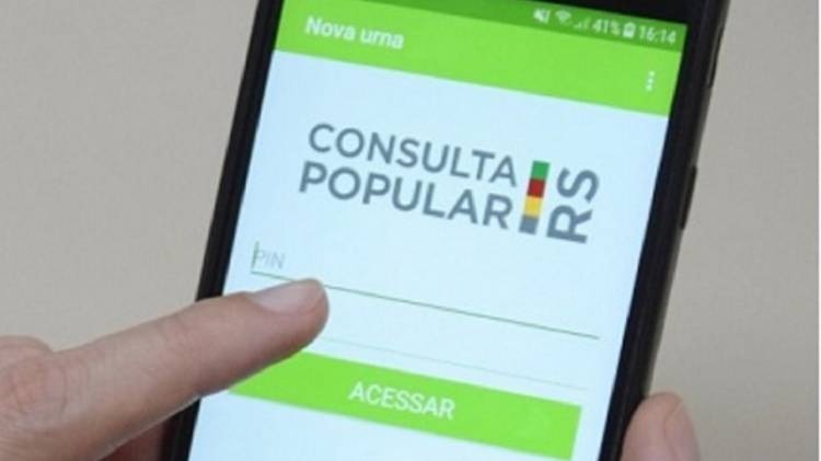 leitores participando da votação online da Consulta Popular da Serra Gaúcha 2025