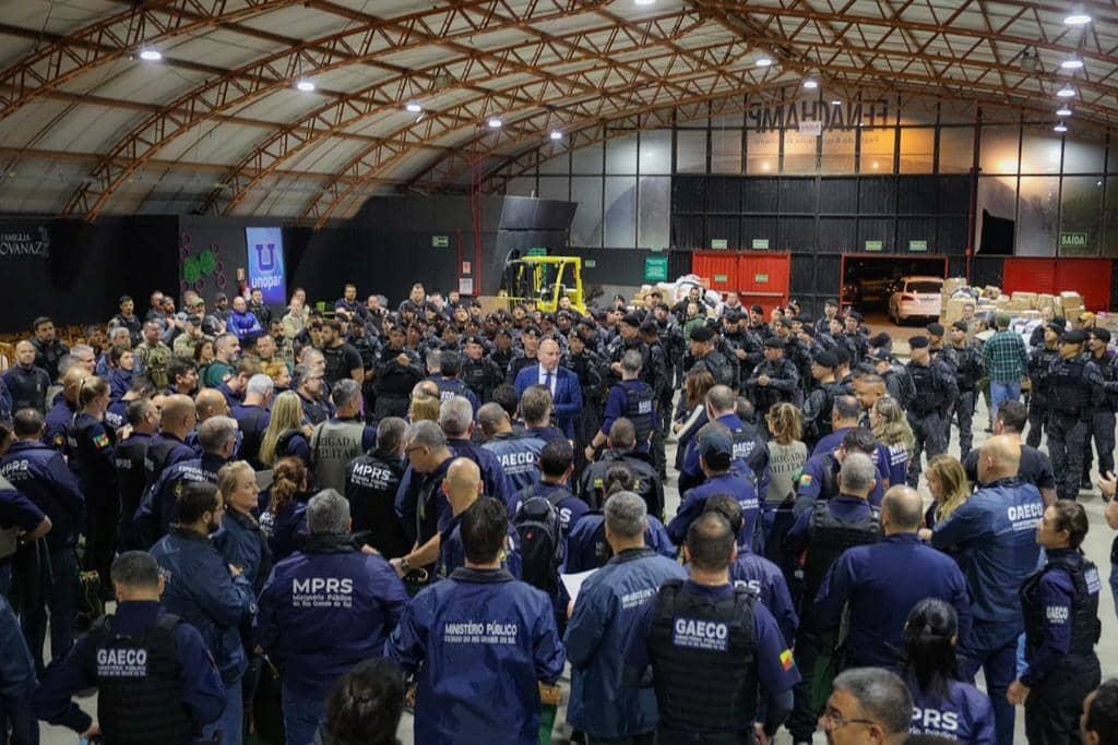 Integrantes da Operação Contas Abertas I, do GAECO/MPRS, condenados por tráfico de drogas e lavagem de dinheiro na Serra Gaúcha.