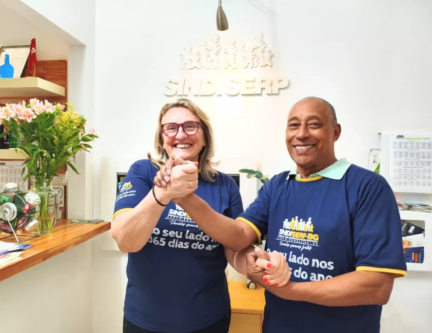 A Chapa 1 do Sindiserp foi eleita com 96,51% dos votos válidos,liderada por Neilene Lunelli (presidenta) e Luiz Ferreira (vice-presidente).