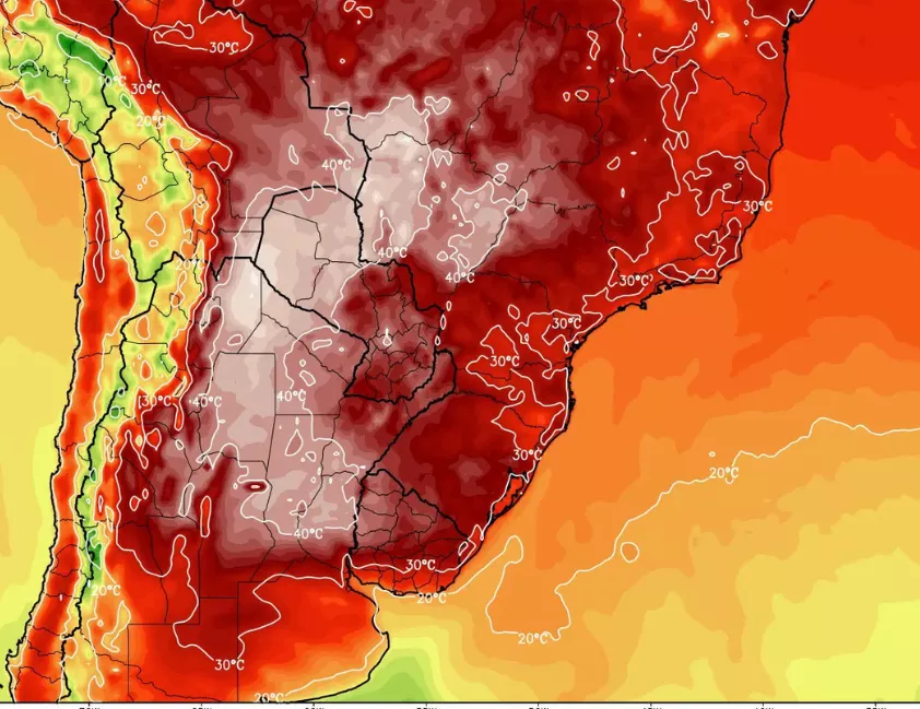 Calor deve se intensificar em todo o Rio Grande do Sul a partir desta quinta, com marcas acima da média histórica em várias regiões.