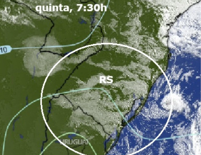 Clima RS: chuva isolada nesta quinta e calor no fim de semana