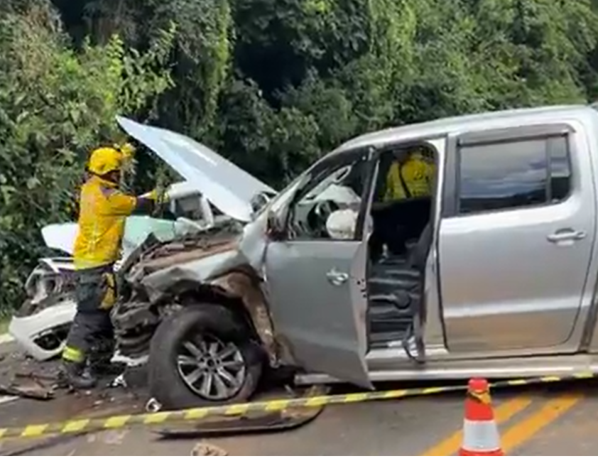 Motorista de Montana de Bento morre após colisão entre Amarok e BMW