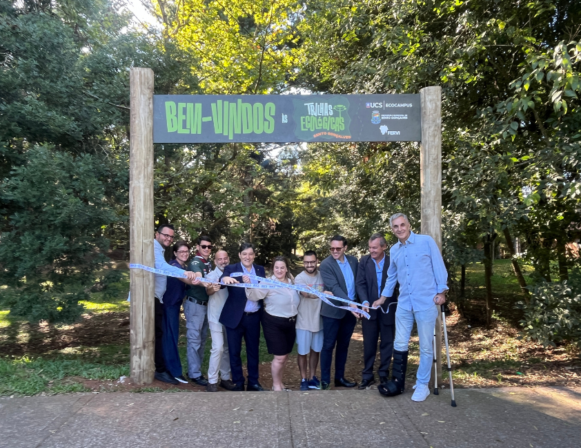 UCS Bento transforma área verde do campus em trilhas ecológicas abertas à comunidade