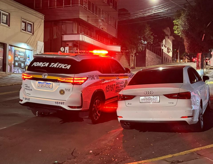 Brigada Militar prende homem com carro roubado no bairro Eucaliptos