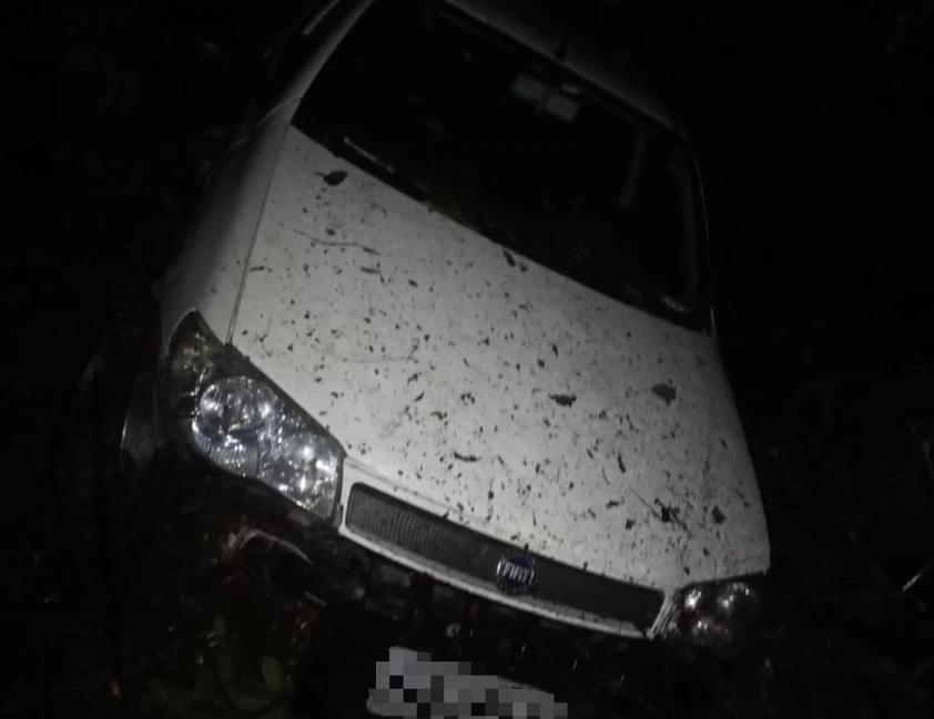 Acidente ocorreu na noite de domingo,no interior de Bento Gonçalves, e as duas vítimas foram encaminhadas à UPA Botafogo para avaliação médica.