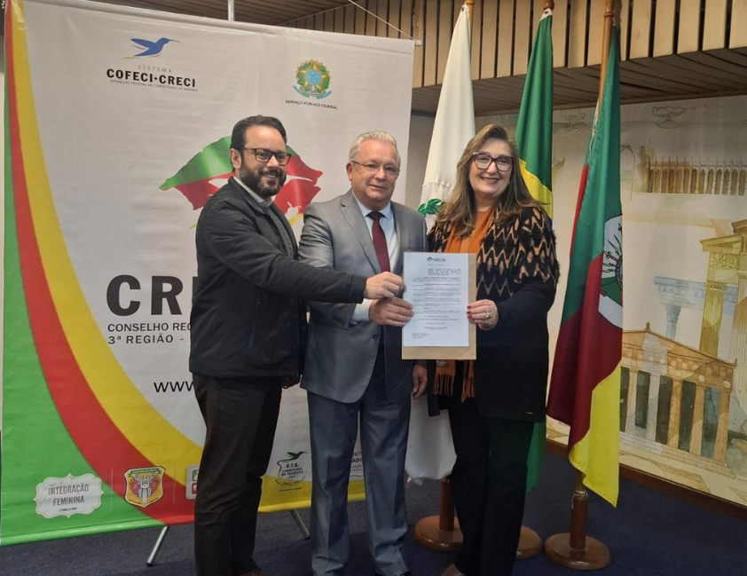 CRECI/RS nomeia Ari Pelicioli para diretoria de Integração Cultural em Bento Gonçalves