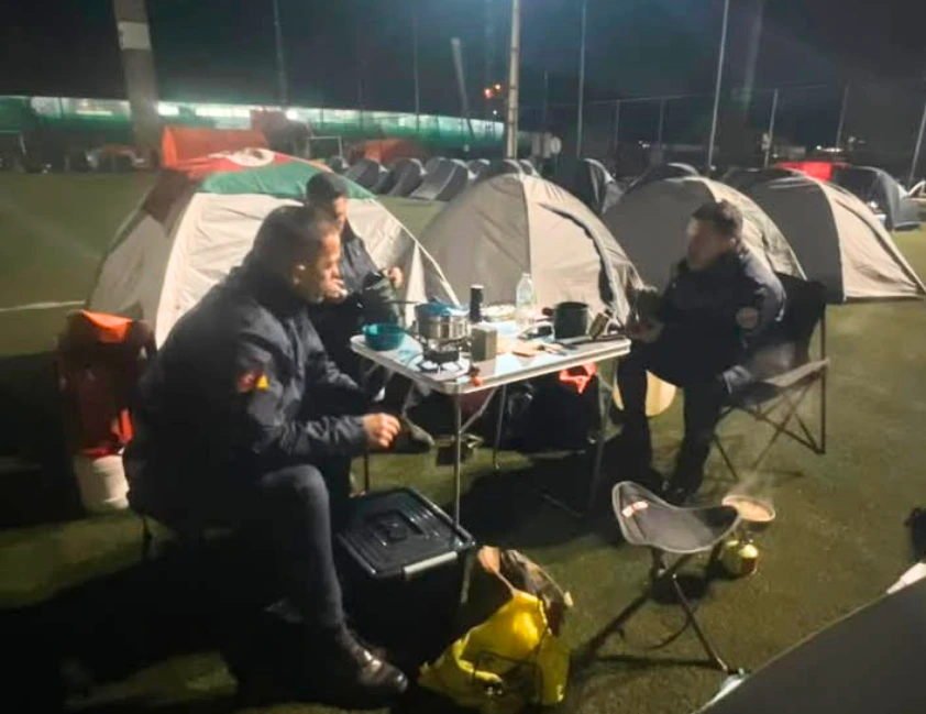 O treinamento reuniu bombeiros do Rio Grande do Sul, Santa Catarina e Paraná para testar estratégias de resgate, logística e atendimento em cenários de desastres naturais