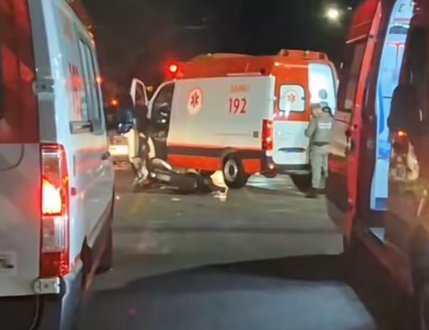 Acidente de moto deixa jovem de 16 anos em estado grave