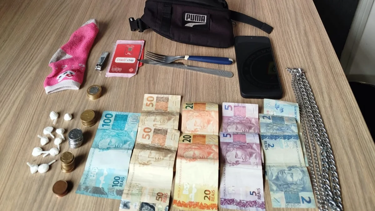Homem é preso por tráfico de drogas no Ouro Verde